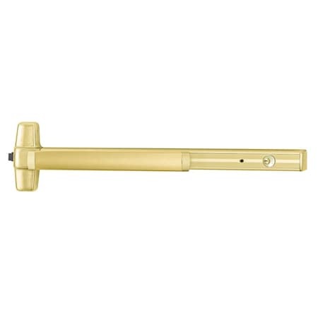Von Duprin Grade 1 Grade 1 Delayed Egress Exit Device, Rim Latch, Exit Only, Fire Rated, Satin Brass CXA99EO-F 3 4